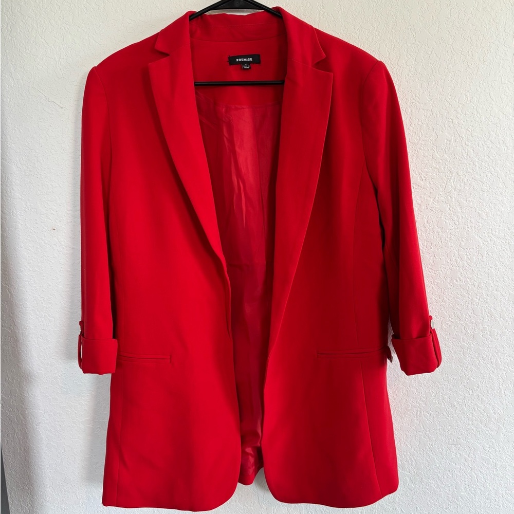 Premise Women's Red Blazer
